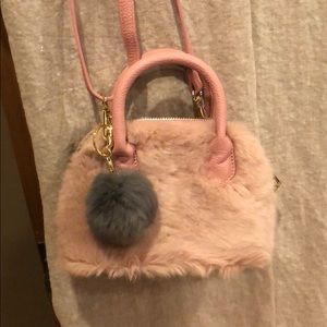 Fur purse